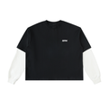 RPM Pit Lane Layered Tee – Black/White