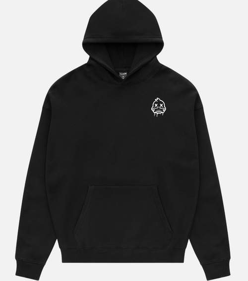 RPM Signature Hoodie white print – back