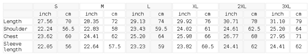 RPM Vintage Washed Hoodie size guide