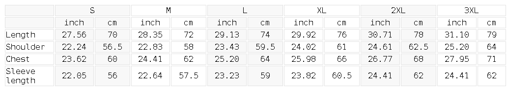 RPM Vintage Washed Hoodie size guide